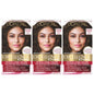 L'Oreal Paris Excellence Crème Permanent Hair Dye, Triple Care Hair Color with Hyaluronic Acid for 100% Gray Coverage, 4 Dark Brown, 1 Kit (Packaging May Vary)