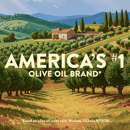 Pompeian Smooth Extra Virgin Olive Oil - 68 fl oz (2 L)