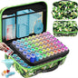 ARTDOT 60 Slots Storage Container for Diamond Art Kits for Adults, Portable Bead Storage Boxes for Diamond Painting Accessories and Tools