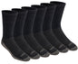 Dickies Men's Dri-tech Original Moisture Control Crew Socks, Available in M-xxl (6, 12, 18 Pairs)