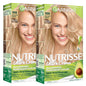 Garnier Nutrisse Ultra Crème Hair Color, Permanent Hair Dye with 100% Gray Coverage, Vegan & Cruelty-Free, 33 Darkest Golden Brown (Caramel Fudge), 1 Count