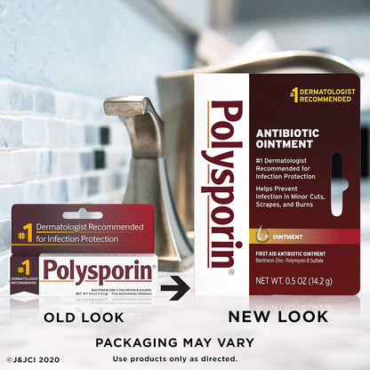 Polysporin First Aid Antibiotic Ointment, 0.5 oz