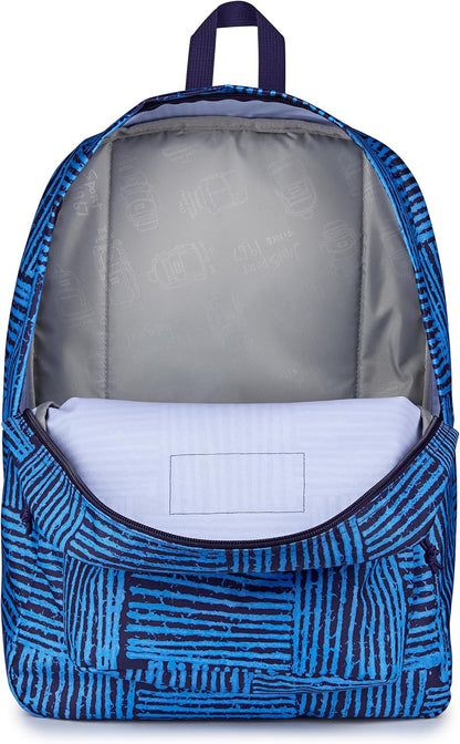 JanSport SuperBreak One Backpack - Durable, Lightweight Bookbag with 1 Main Compartment, Front Utility Pocket with Built-in Organizer - Premium Backpack, Bad Bows