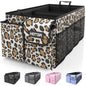 HOTOR Trunk Organizer - Foldable Car Organizer for SUVs & Sedans Storage