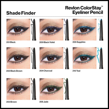Revlon Colorstay Eye Liner 203 Brown 0,28g