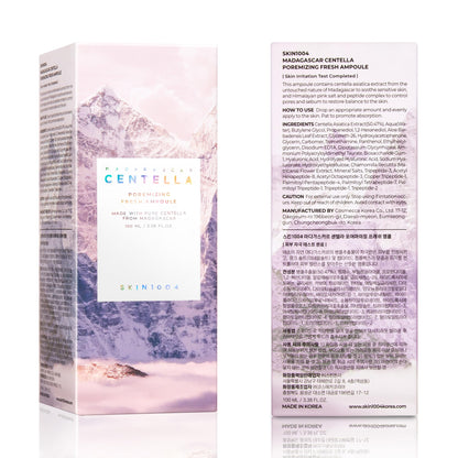 SKIN1004 [Hudson's Pick] Madagascar Centella Ampoule, Korean Face Serum with Centella Asiatica for Hydrating & Moisturizing, Soothing Facial Serum for Skin Balance, Korean Skin Care, 1.85 fl.oz, 55ml