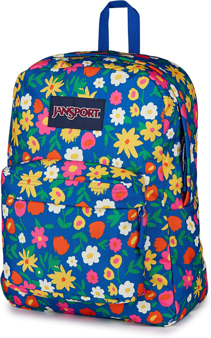 JanSport SuperBreak One Backpack - Durable, Lightweight Bookbag with 1 Main Compartment, Front Utility Pocket with Built-in Organizer - Premium Backpack, Bad Bows