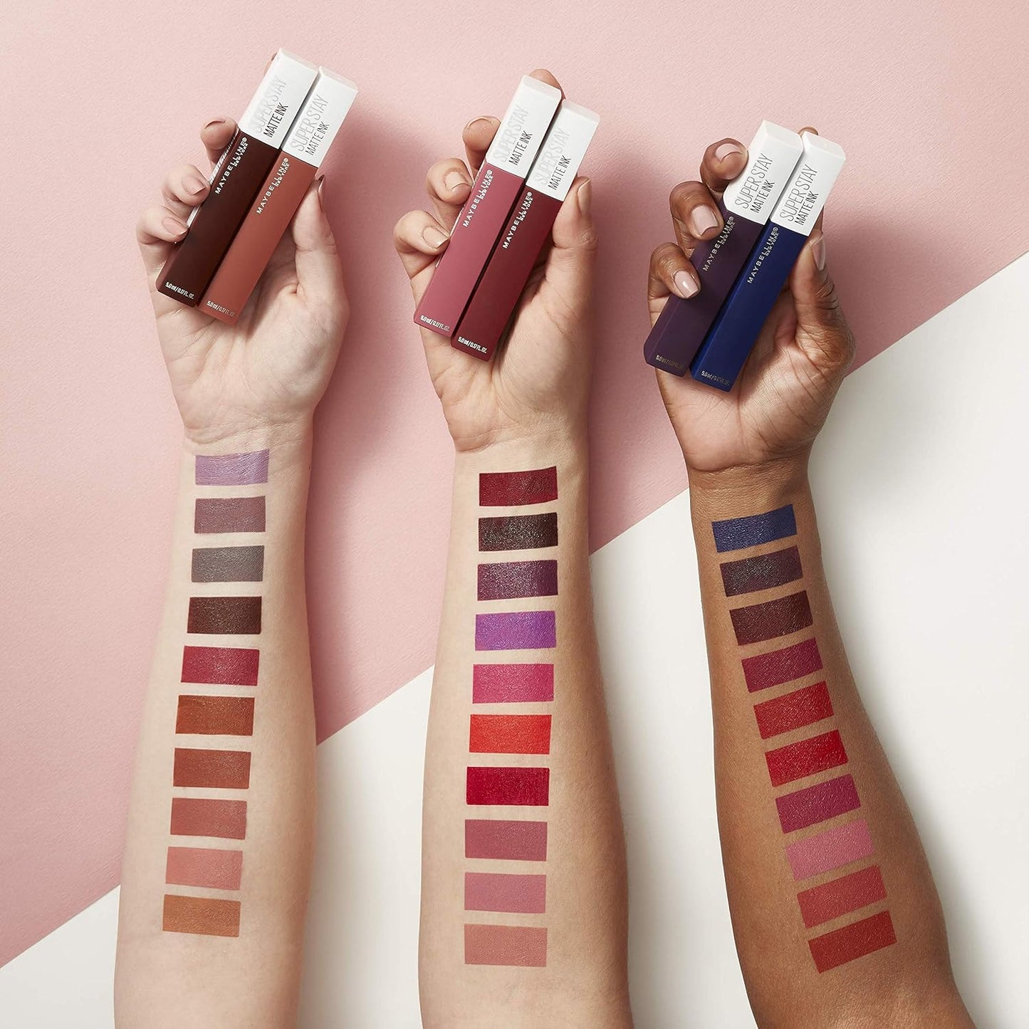 Maybelline Super Stay Matte Ink Liquid Lipstick Makeup, Long Lasting High Impact Color, Up to 16H Wear, Mover, Brown, 1 Count, Packaging May Vary