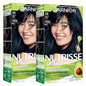 Garnier Nutrisse Ultra Crème Hair Color, Permanent Hair Dye with 100% Gray Coverage, Vegan & Cruelty-Free, 33 Darkest Golden Brown (Caramel Fudge), 1 Count