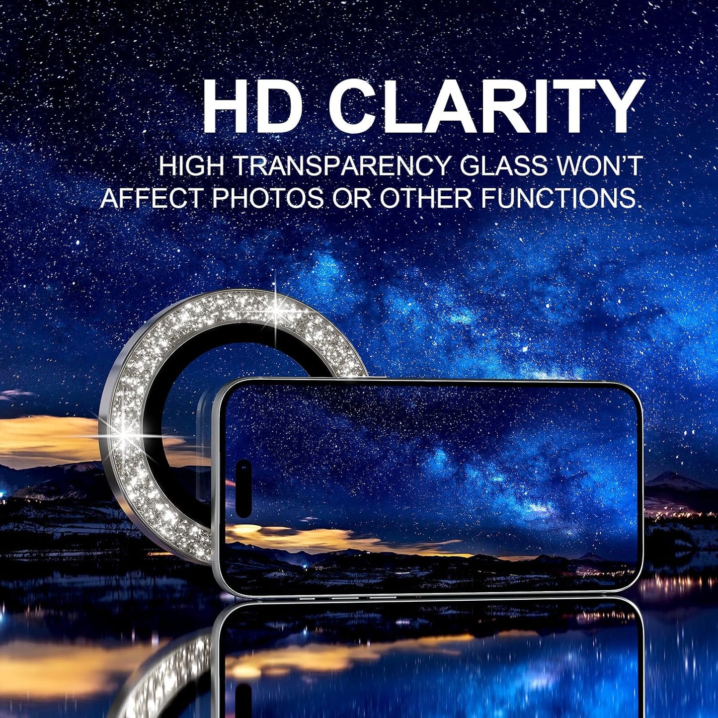 Choiche for iPhone 16 Pro/iPhone 16 Pro Max Camera Lens Protector