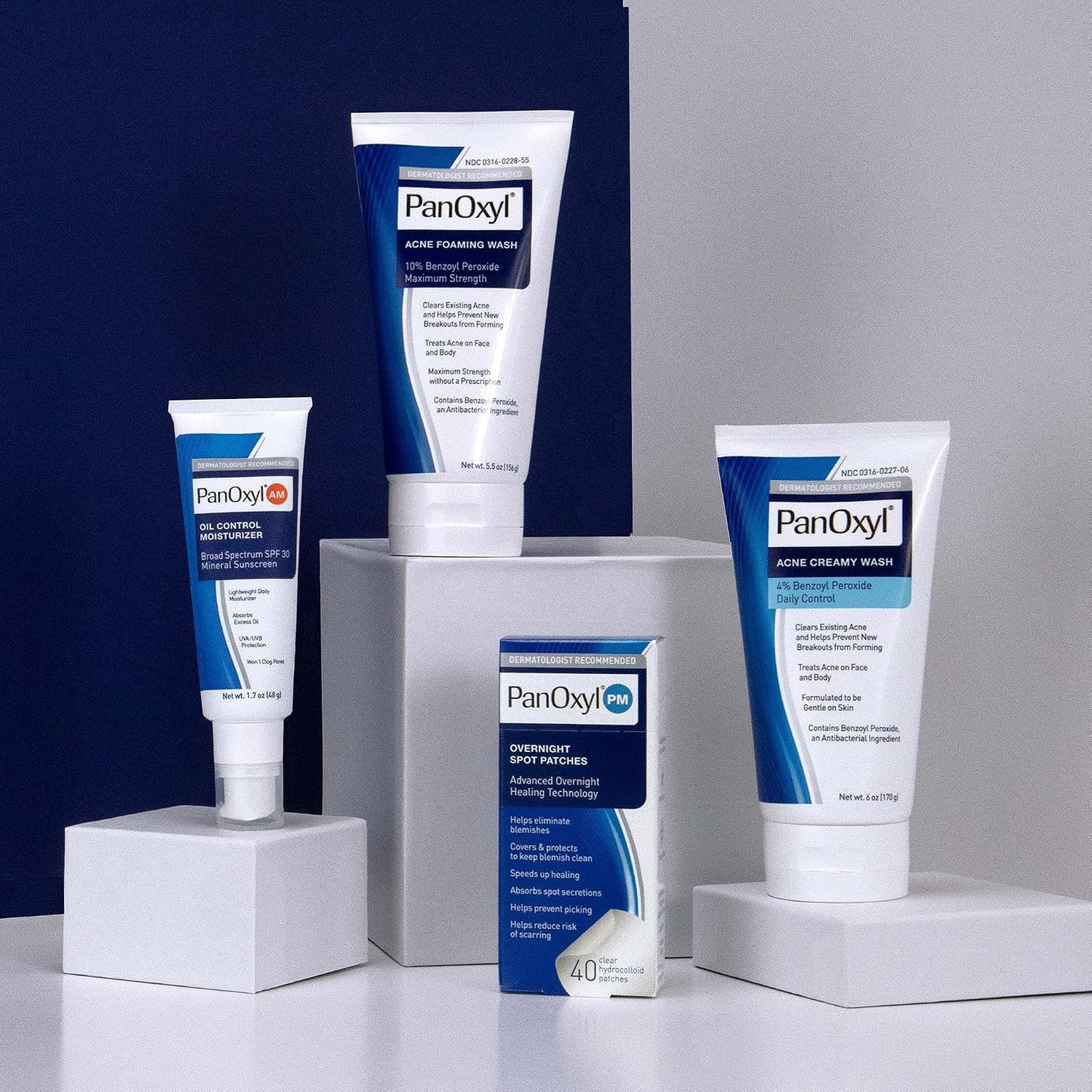 PanOxyl Antimicrobial Acne Creamy Wash, 4% Benzoyl Peroxide, 6 Ounce