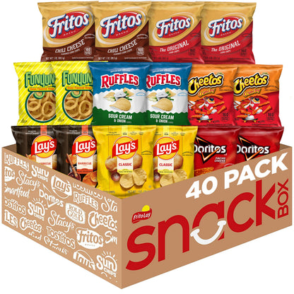 Frito-Lay Fun Times Mix Variety Pack, 40 Count