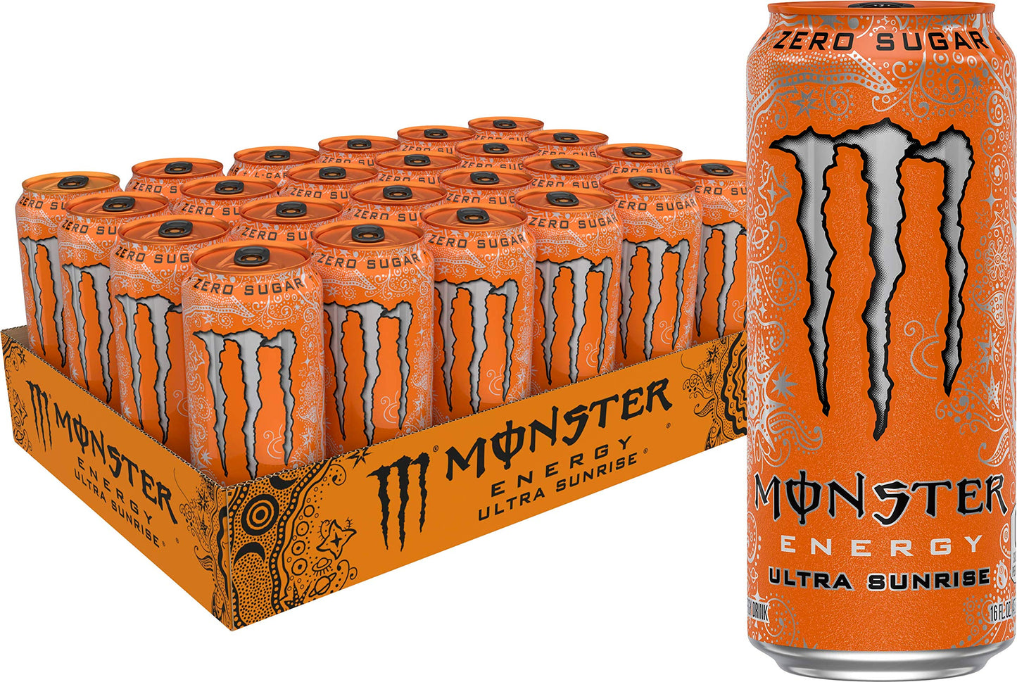 Monster Energy Zero Ultra, Sugar Free Energy Drink, 16 Ounce