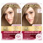 L'Oreal Paris Excellence Crème Permanent Hair Dye, Triple Care Hair Color with Hyaluronic Acid for 100% Gray Coverage, 4 Dark Brown, 1 Kit (Packaging May Vary)