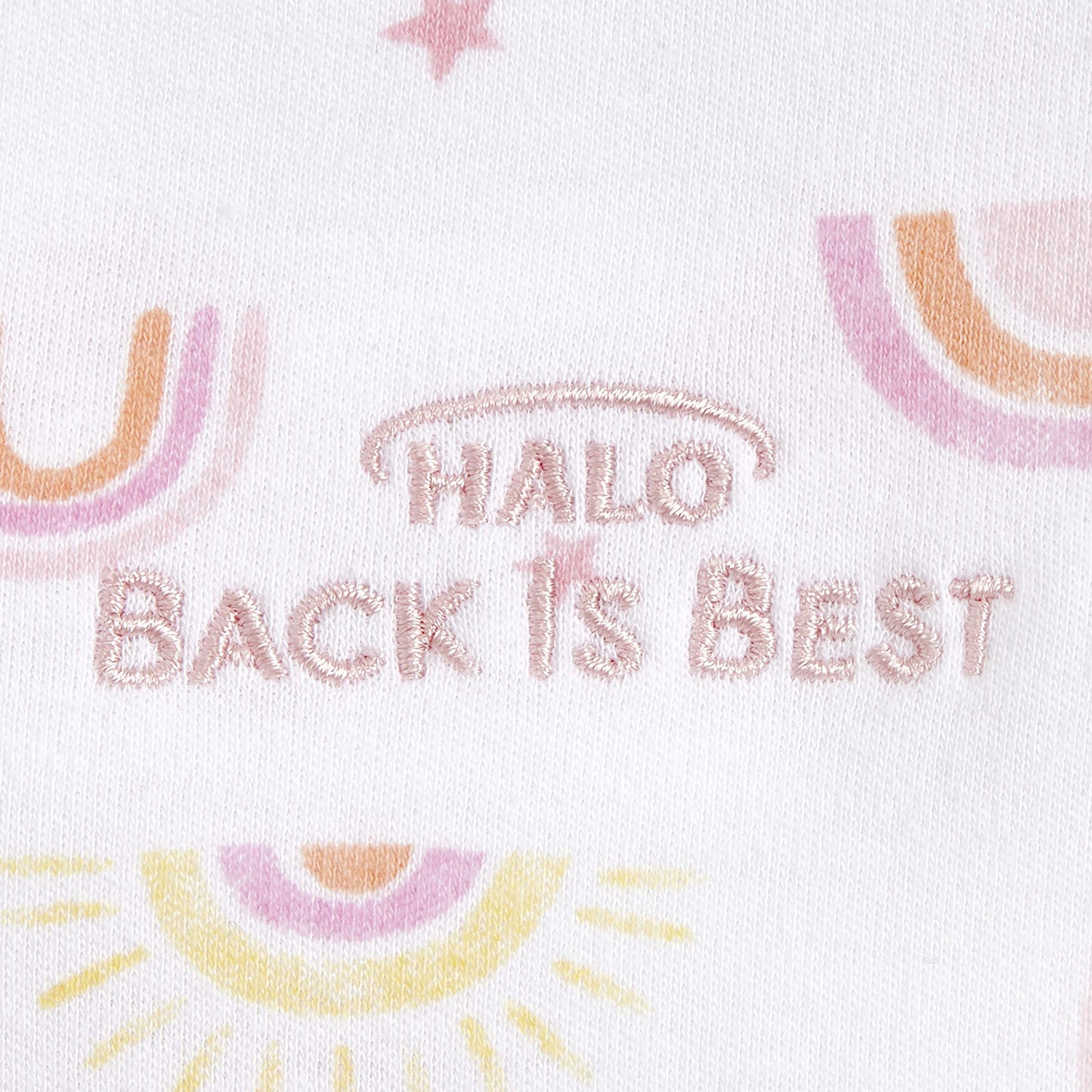 HALO 100% Cotton Sleepsack Swaddle, 3-Way Adjustable Wearable Blanket, TOG 1.5, Baby Blue, Newborn, 0-3 Months
