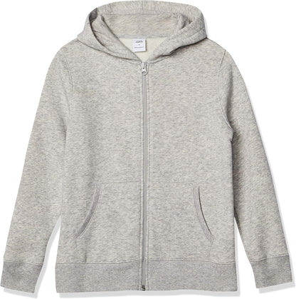 Amazon Essentials Boys and Toddlers' Soft Fleece Zip-Up Hoodie Sweatshirt