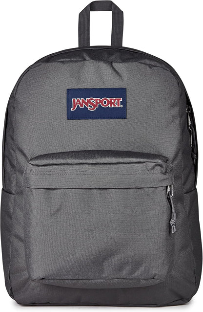 JanSport SuperBreak One Backpack - Durable, Lightweight Bookbag with 1 Main Compartment, Front Utility Pocket with Built-in Organizer - Premium Backpack, Bad Bows