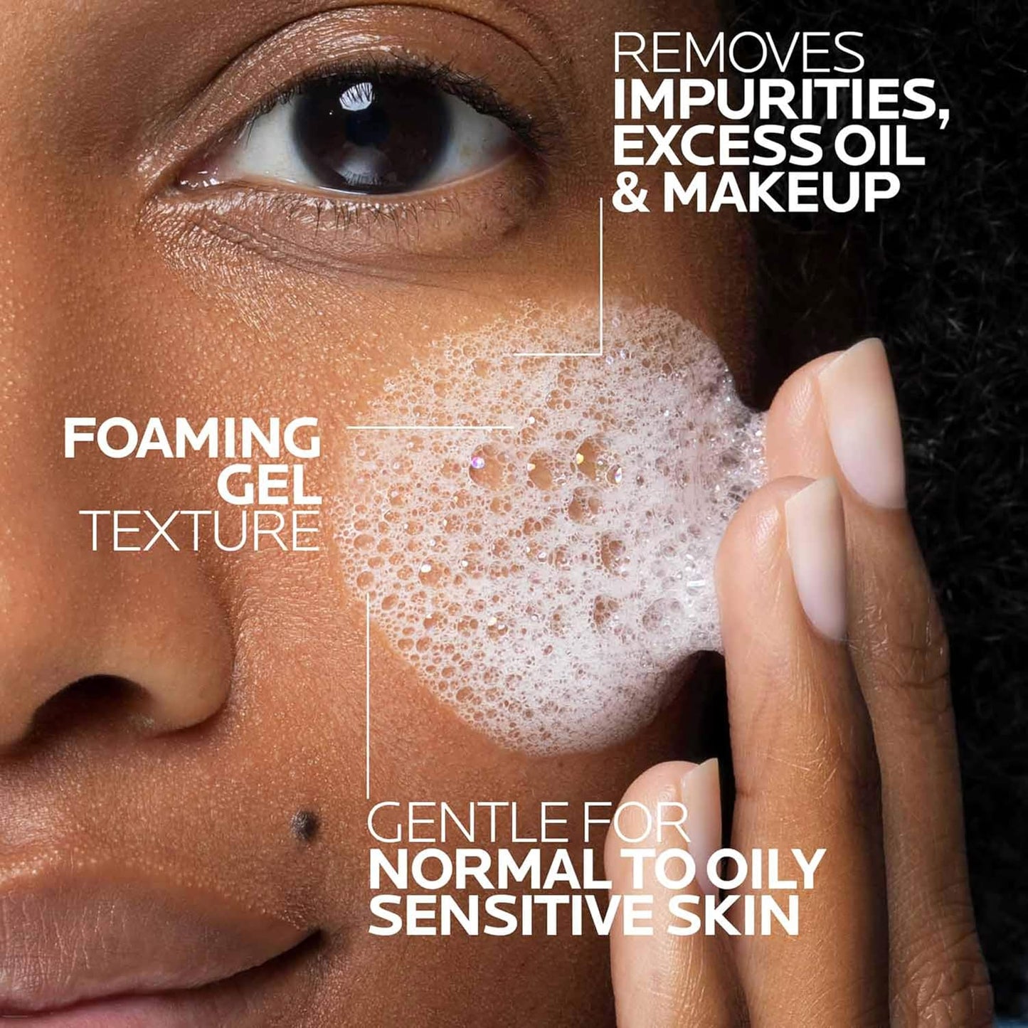 La Roche-Posay Toleriane Purifying Foaming Facial Cleanser with Niacinamide