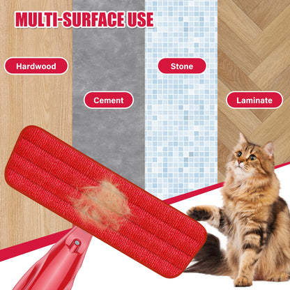 Microfiber Spray Mops for Floors Cleaning: Wet Dry Mop Hardwood Floor Mops
