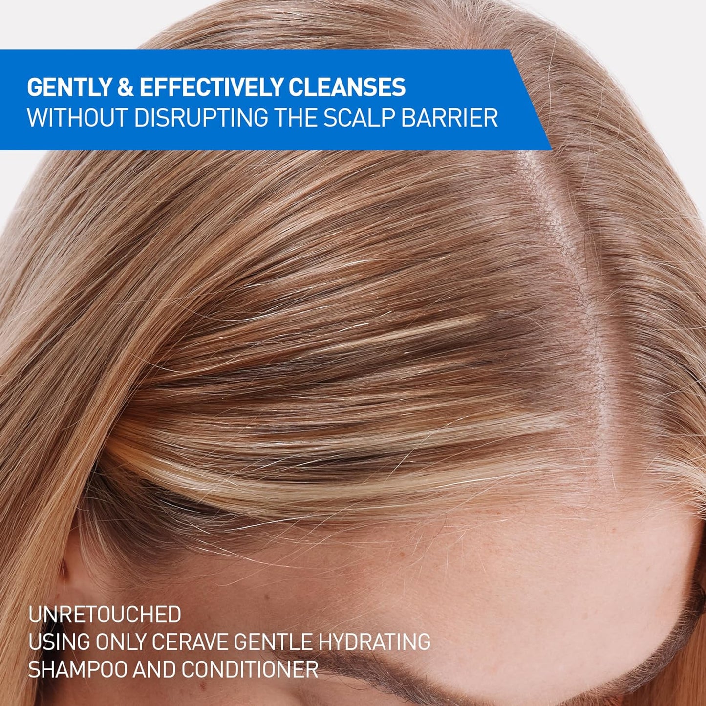 CeraVe Gentle Hydrating Shampoo with Hyaluronic Acid for Hair & Scalp, 12oz