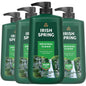 Irish Spring Mens Body Wash, Moisture Blast Body Wash for Men, Feel Fresh All Day, 30 Oz Pump Bottle