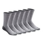 Dickies Men's Dri-tech Original Moisture Control Crew Socks, Available in M-xxl (6, 12, 18 Pairs)