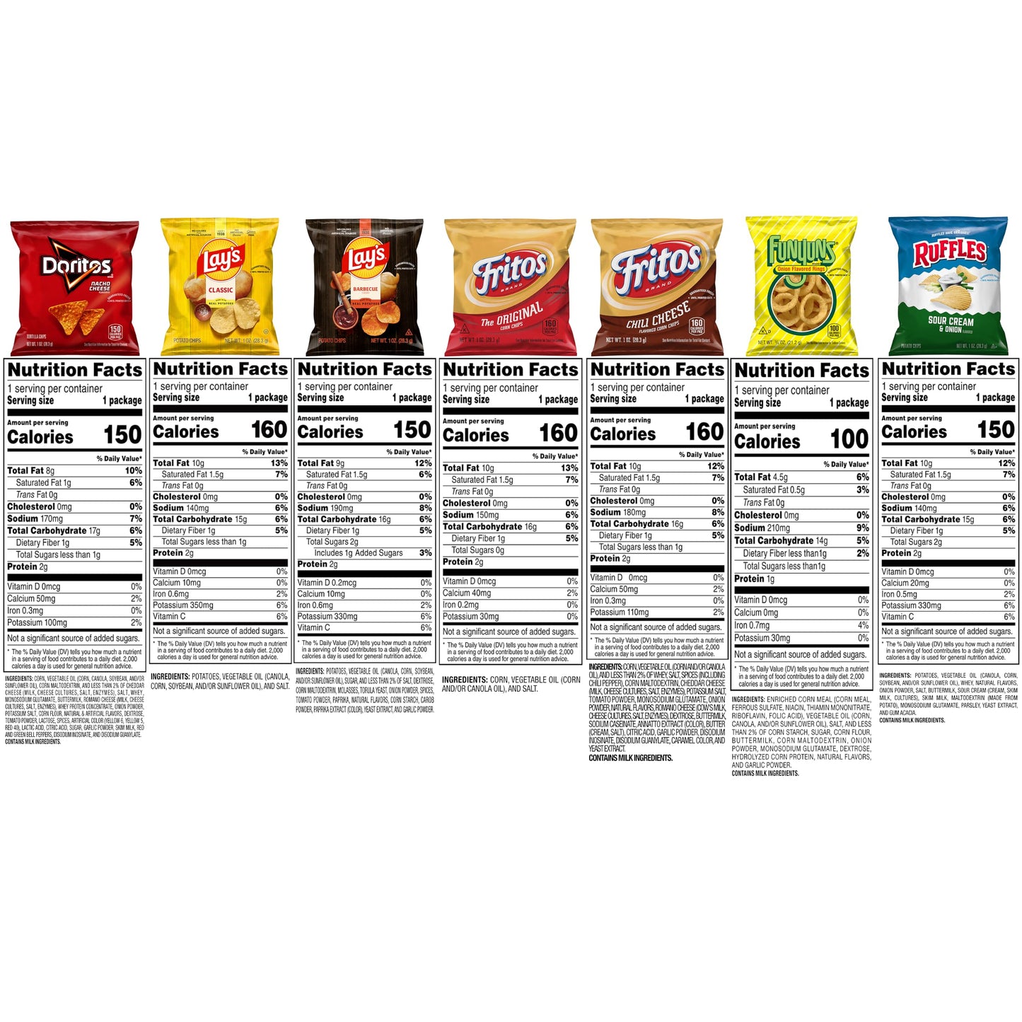 Frito-Lay Fun Times Mix Variety Pack, 40 Count