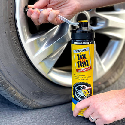 Fix-A-Flat Tire Repair, 16 oz, 2-Pack | Emergency Use | Eco-Friendly Formula | For Standard Tires | Universal Fit