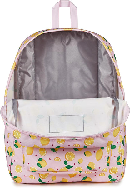 JanSport SuperBreak One Backpack - Durable, Lightweight Bookbag with 1 Main Compartment, Front Utility Pocket with Built-in Organizer - Premium Backpack, Bad Bows
