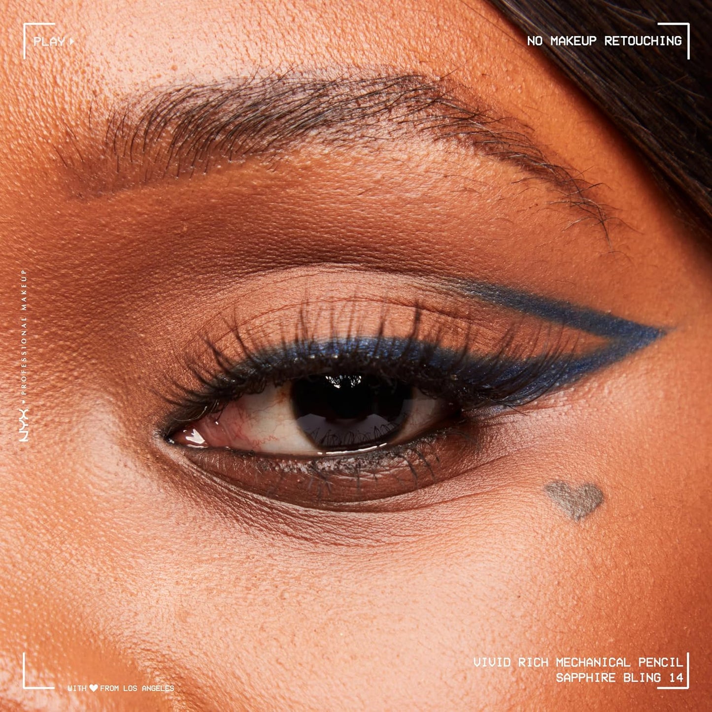 NYX PROFESSIONAL MAKEUP Mechanical Eye Pencil,Vivid Rich Mechanical, Creamy Retractable Eyeliner - Always Onyx, Black Eyeliner