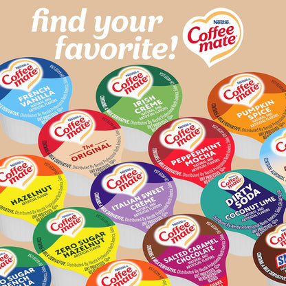 Nestle Coffee mate Original Non-Dairy Creamer Singles, 0.375 oz, 180-Pack