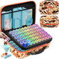 ARTDOT 60 Slots Storage Container for Diamond Art Kits for Adults, Portable Bead Storage Boxes for Diamond Painting Accessories and Tools