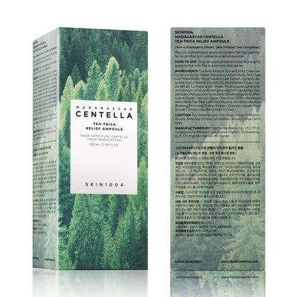 SKIN1004 [Hudson's Pick] Madagascar Centella Ampoule, Korean Face Serum with Centella Asiatica for Hydrating & Moisturizing, Soothing Facial Serum for Skin Balance, Korean Skin Care, 1.85 fl.oz, 55ml