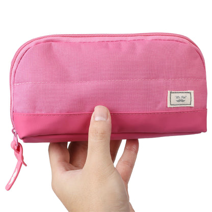 Mr. Pen- Wide-Opening Pencil Case, Triangle Design