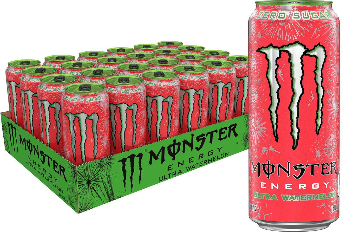 Monster Energy Zero Ultra, Sugar Free Energy Drink, 16 Ounce