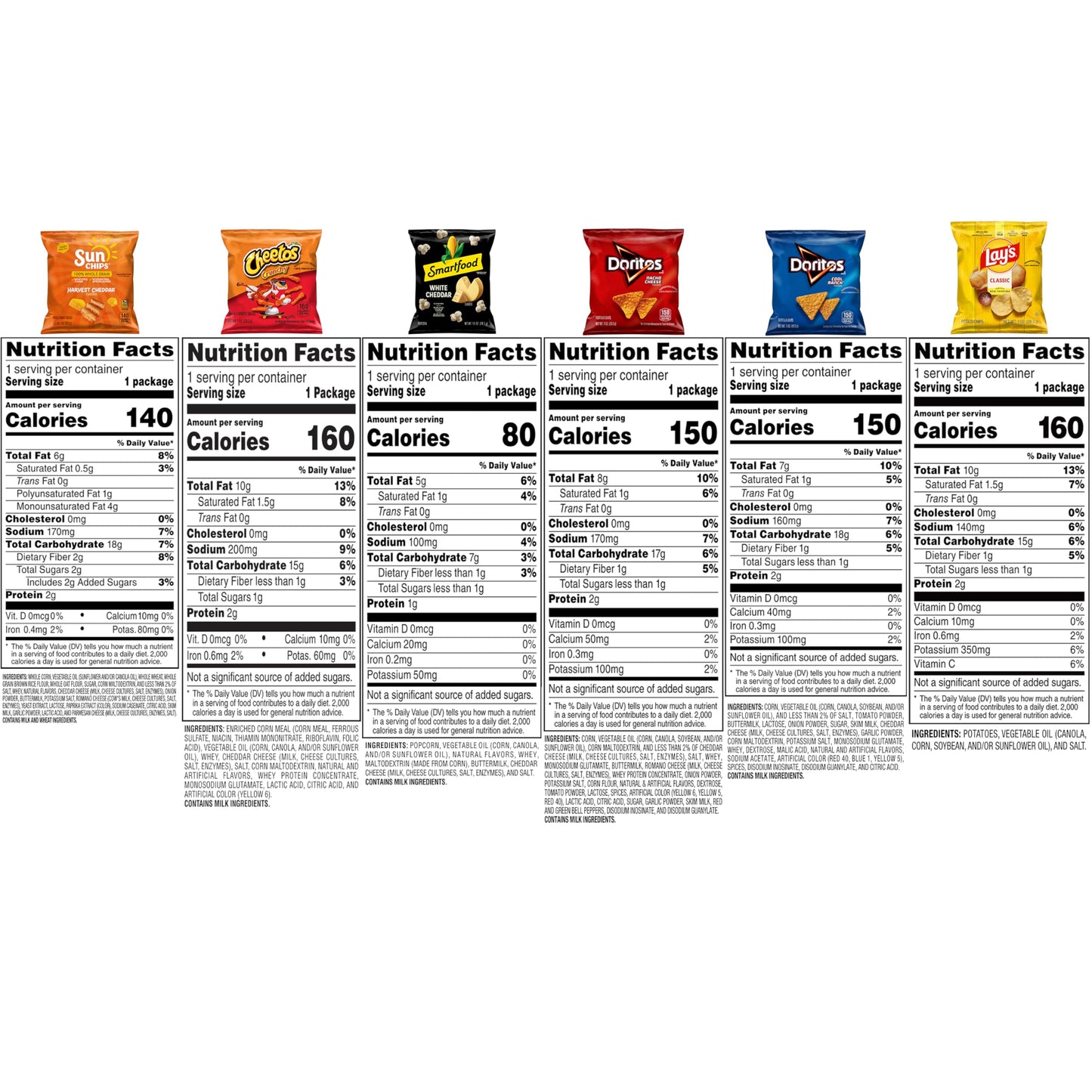 Frito-Lay Fun Times Mix Variety Pack, 40 Count