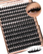 Goddvenus Pre-made Spikes Lash Clusters Wispy Manga Eyelash Clusters