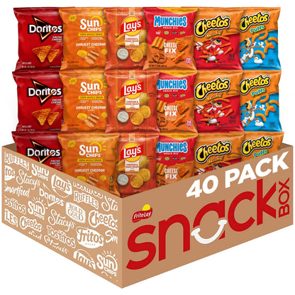 Frito-Lay Fun Times Mix Variety Pack, 40 Count