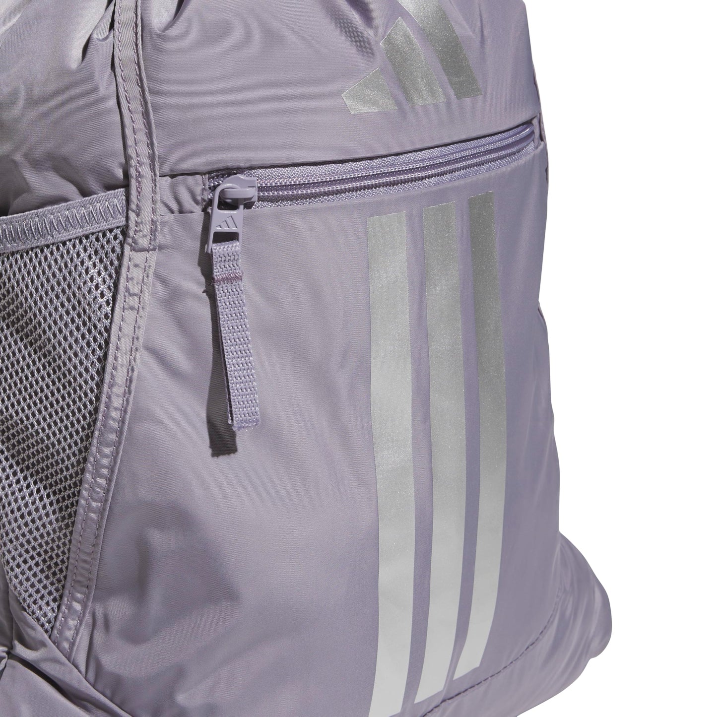 adidas Alliance Sackpack – Drawstring Backpack for Sports, Small Gym Bag, Preloved Teal Green/Black/3, OSFA
