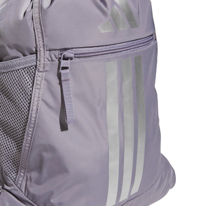 adidas Alliance Sackpack – Drawstring Backpack for Sports, Small Gym Bag, Preloved Teal Green/Black/3, OSFA