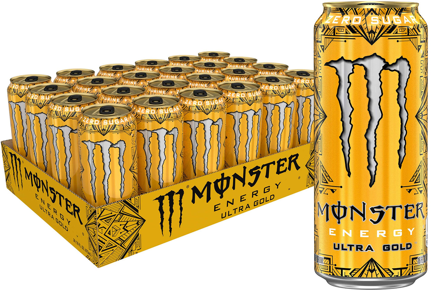 Monster Energy Zero Ultra, Sugar Free Energy Drink, 16 Ounce