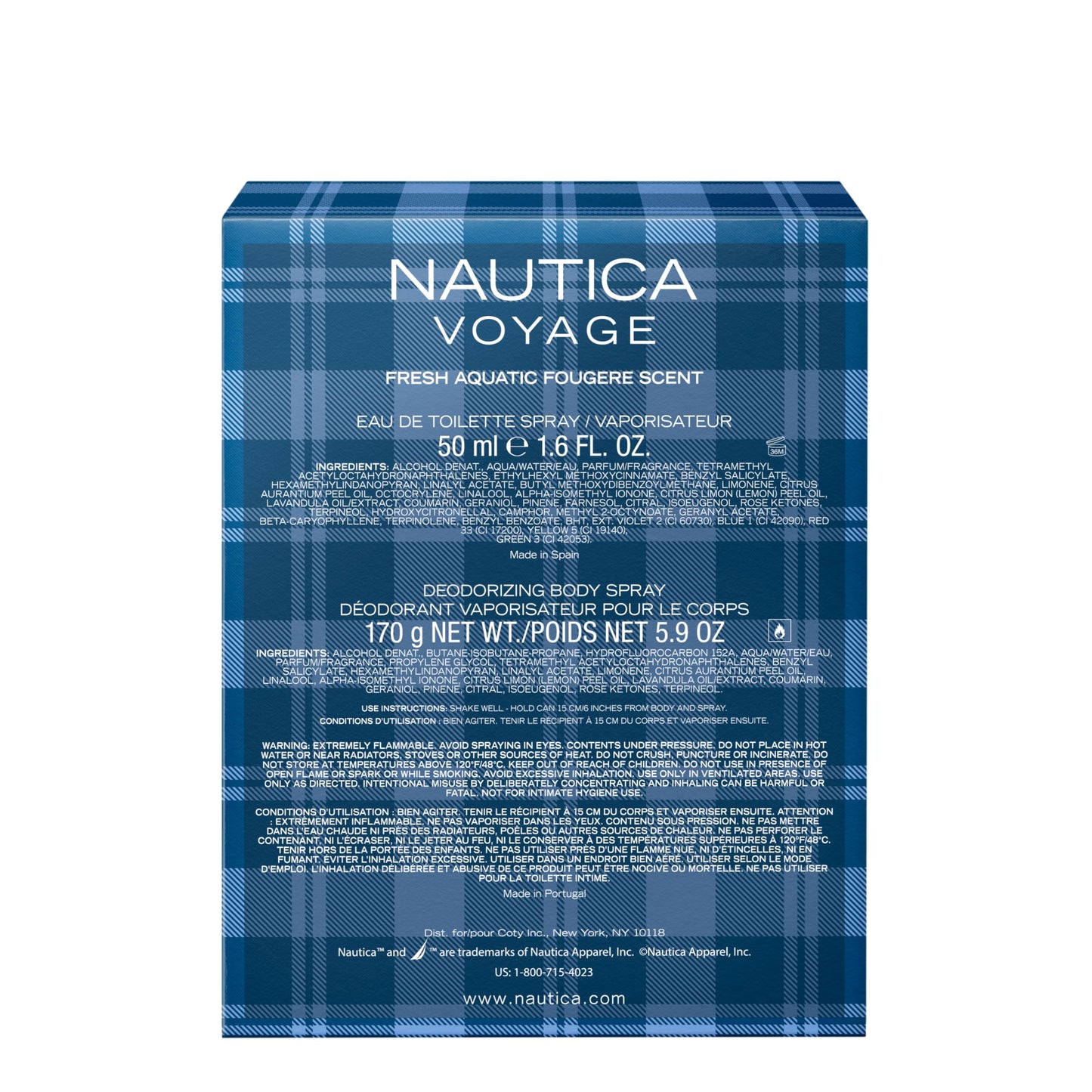 Nautica Voyage Eau de Toilette, Men's Fragrance, 3.3 fl oz