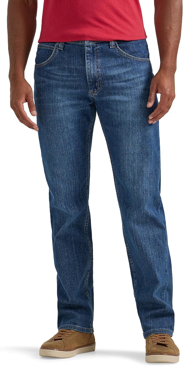 Wrangler Authentics Men's Classic 5-Pocket Regular Fit Flex Jean
