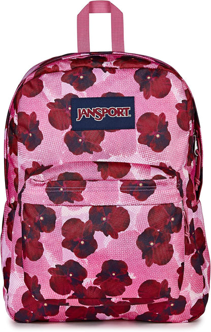 JanSport SuperBreak One Backpack - Durable, Lightweight Bookbag with 1 Main Compartment, Front Utility Pocket with Built-in Organizer - Premium Backpack, Bad Bows