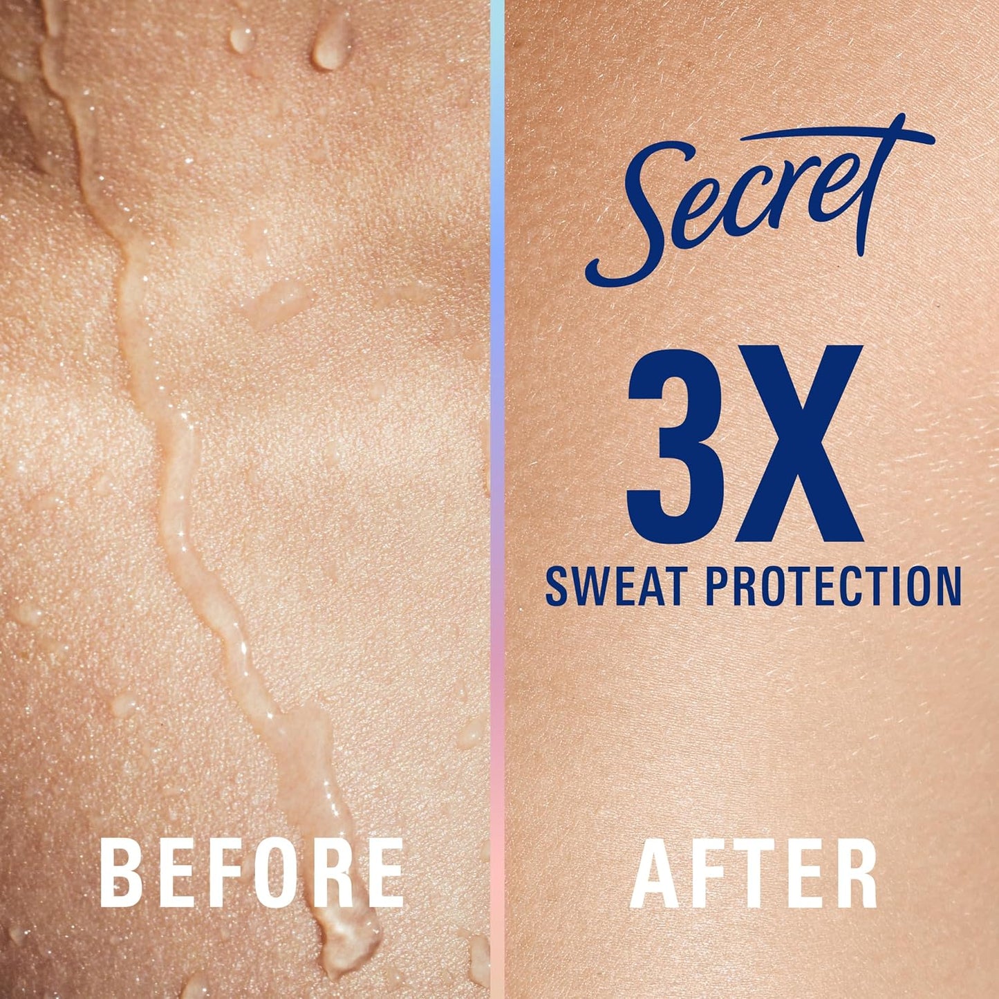 Secret Clinical Strength 100HR Sweat & Odor, Clear Gel Antiperspirant Deodorant for Women, 3X Stress Protection with Hyaluronic Acid, PH Balancing Minerals, Clear Lavender Scent, 2.6 oz
