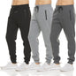 PURE CHAMP Sweatpants for Men 3 Pack Fleece Athletic Workout Joggers Mens Sweatpants with Zipper Pockets Size S-3XL