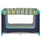Dream On Me Zodiak Portable Playard, Compact for Travel, Carry Bag, Gray & Pink