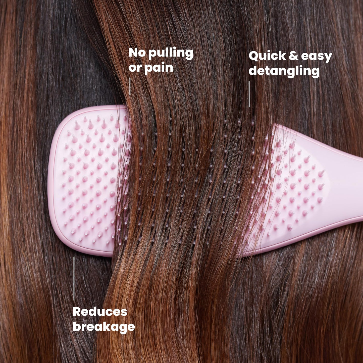 Tangle Teezer Ultimate Detangler Brush, Straight to Wavy, Liquorice Black