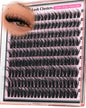 Goddvenus Pre-made Spikes Lash Clusters Wispy Manga Eyelash Clusters