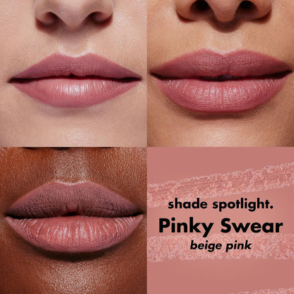 e.l.f. Cream Glide Lip Liner, Highly-Pigmented Pencil For Shaping & Sculpting Lips, Semi-Matte Finish, Vegan & Cruelty-Free